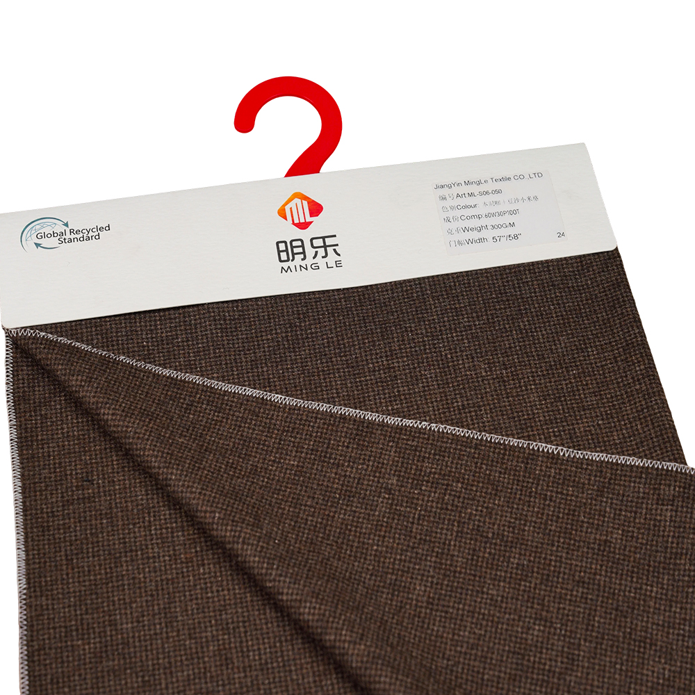 60% wełna, 30% poliester, 10% inne włókno, 300 g/m, mieszanka kawy i pasty z czerwonej fasoli, proso, tkanina flanelowa, ML-S06-050